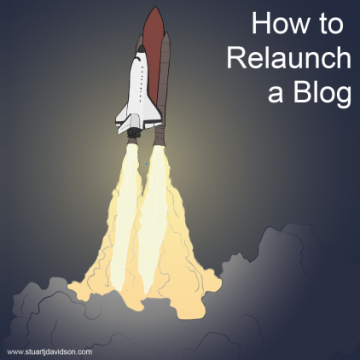 How to Relaunch a blog